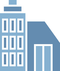 Office Tower Building Icon
