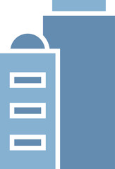 Office Tower Building Icon
