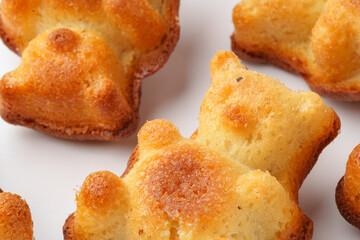 Deliciously baked bear-shaped treats for a delightful snack time experience with friends and family