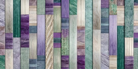 Fototapeta premium Abstract Textured Rectangular Panel Design in Muted Jewel Tones