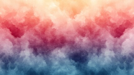 Fototapeta premium Abstract colorful cloud-like gradient background.