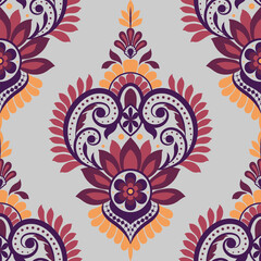 Seamless pattern background Geometric ethnic oriental ikat seamless pattern traditional Design for background, carpet, wallpaper, clothing, wrapping, Batik, fabric, illustration embroidery.