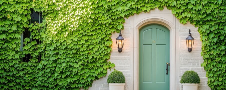 Elegant mansion with intricate stonework, showcasing architectural sophistication and timeless beauty.