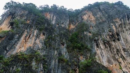 Thailand Phuket Krabi Bangkok Romantic Adventure Tour Panoramic Trees, Ocean And Mountains View During Sunset