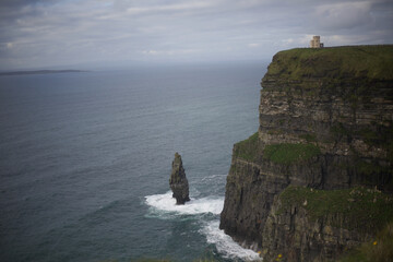 cliffs of moher at sunset