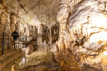 Exploring postojna cave, stalactites, stalagmites, and underground wonders in slovenia