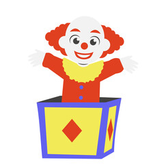 Colorful Clown Character 