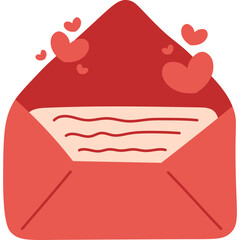 Valentine Love Letter Envelope
