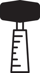 Hammer Icon Illustration
