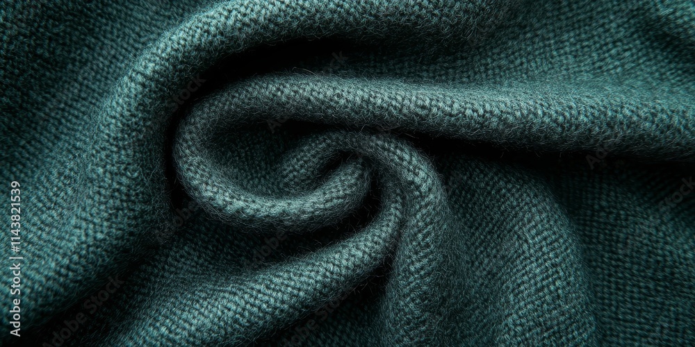 Poster coarse dark green woolen fabric provides a unique texture ideal for designs. this coarse material, d