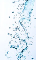 water Image clean simple background,generation AI