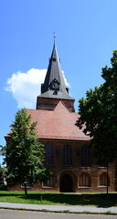 Historical Katharinen Church in the Old Hanse Town Salzwedel, Saxony - Anhalt