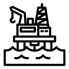 Oil Rig Icon