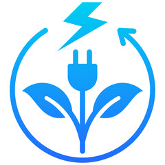 Renewable Energy Icon