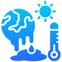Global Warming Icon