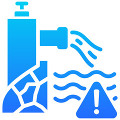Water Pollution Icon