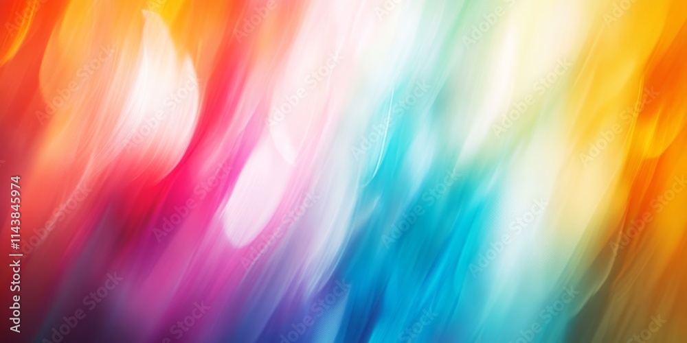 Aufkleber colorful abstract blur background showcasing a smooth blend of hues, perfect for creating visual dep