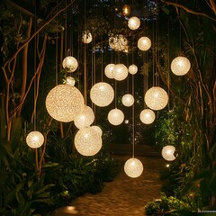 Eco-friendly New Year's Eve celebration with LED lights