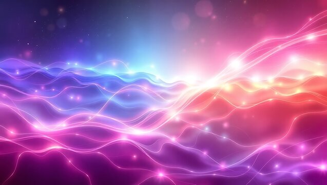 Surreal alchemy gradient with glowing transmutation lines, ethereal layers, and a soft, luminous atmosphere