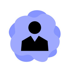Profile Icon in Blob Shape