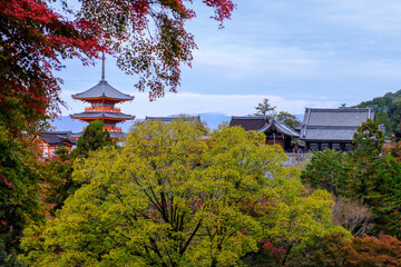 Kiyomizu-dera of japan