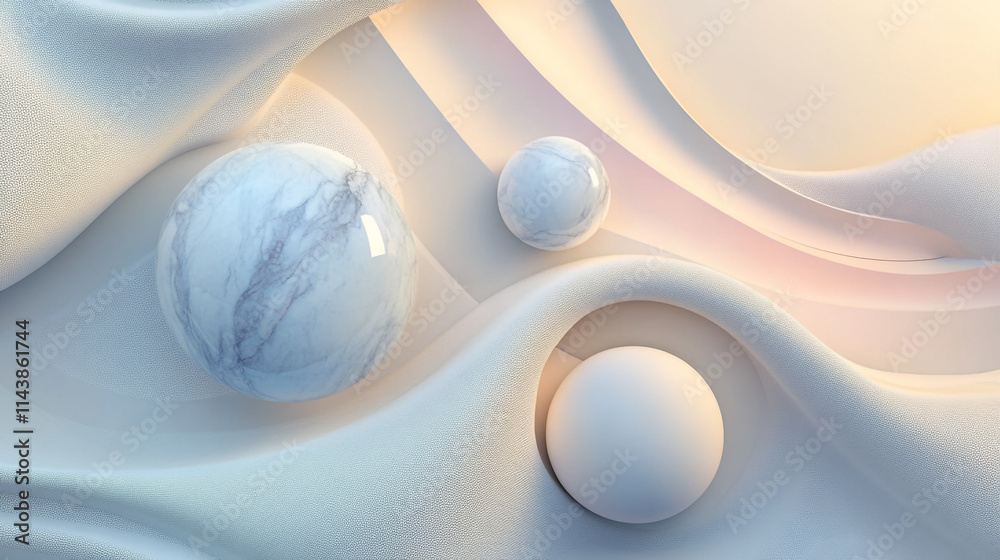 Fototapete luxury abstract background of various 3d geometric elements, acrylic and 3d colorful background, various art style abstract geometric background with 3d various geometric patterns.