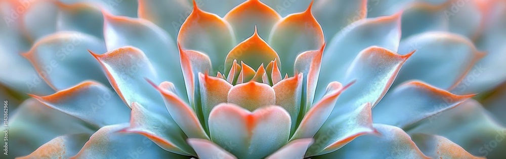 Aufkleber vivid macro shot of a cactus flower revealing intricate details and vibrant colors in a natural sett