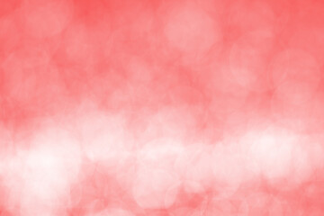 Abstract blurred red bokeh lights background