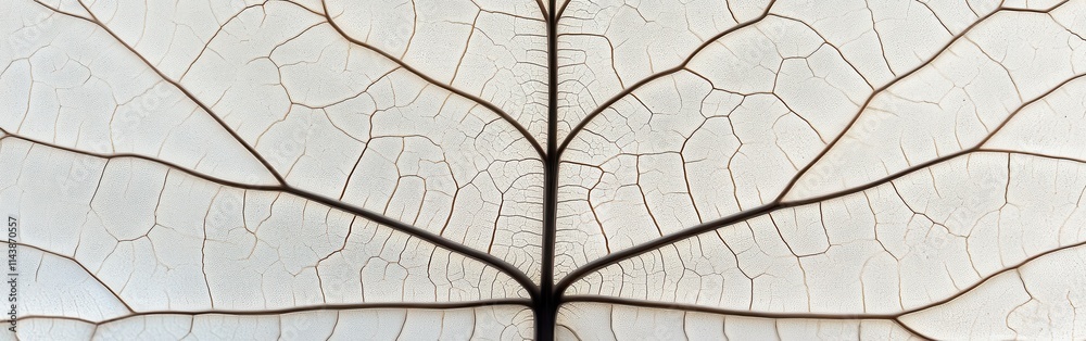 Poster close-up view of a leaf displaying detailed veins and texture in natural light