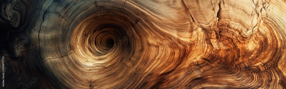 Poster natural wood patterns showcase intricate textures and swirls in rich earthy tones and soft curves