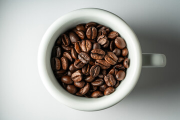 Roasted coffee beans
