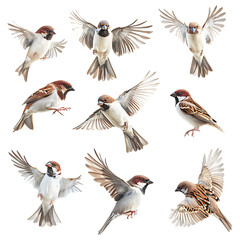 Obraz premium set of birds