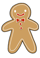 Set of cute Christmas doodles.