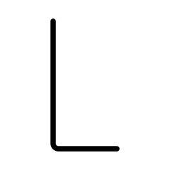 Letter L Icon