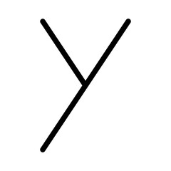 Letter Y Icon