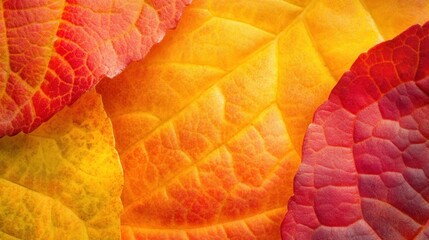 Golden autumn sunset filtering through vibrant fallen leaves showcasing nature's fleeting beauty