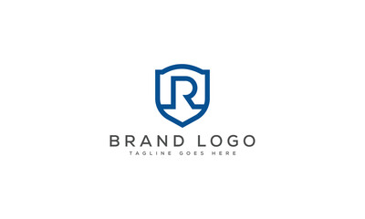 letter R logo design vector template design for brand.