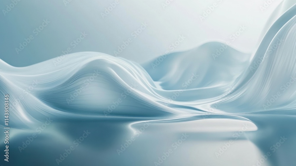 Poster elegant abstract wallpaper depicting tranquil, slow-moving water creating a serene atmosphere and ca