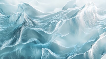 Obraz premium Beautiful abstract wallpaper with slow-moving water creating serene and calming waves in soft hues