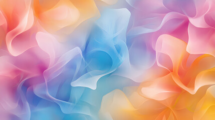 Obraz premium Colorful Abstract Background with Wavy Lines and Gradient Marbling