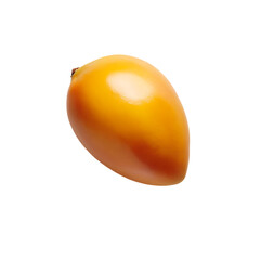 persimmon isolated on white