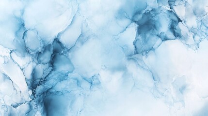 Abstract blue marble texture with swirling patterns and a soft, ethereal appearance.