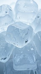 Obraz premium Ice cubes
