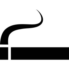 Simple vector icon cigarette