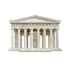 Obraz premium Ancient Greek Temple - A Timeless Architectural Masterpiece