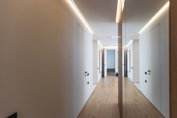 Empty and unfurnished brand new apartment