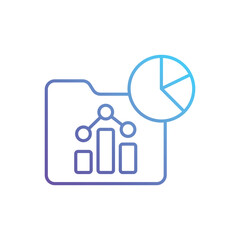 Business Data vector icon