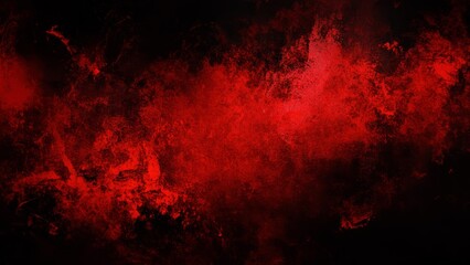 abstract red and black textured background with dramatic smoky effect design concept