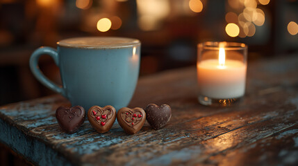  valentine's day chocolate and charming cafe