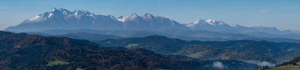 High Tatras - the highest alpine part of the Tatras.